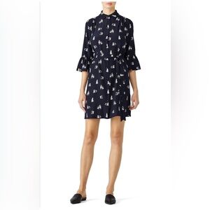 Kate Spade Husky Dog Print Dress
